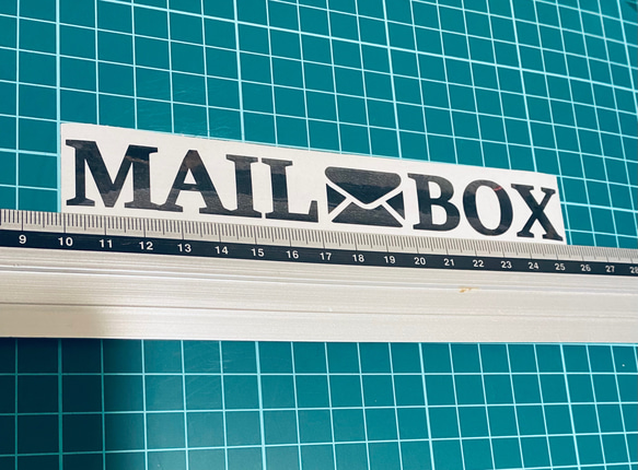 MAIL BOX ポストステッカー2