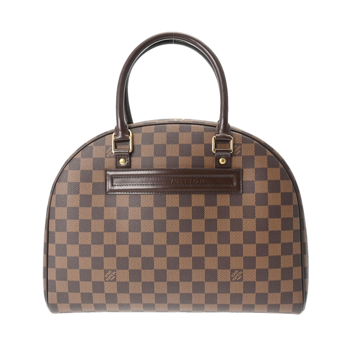 【お歳暮】LOUIS VUITTON ルイヴィトン ダミエ ノリータ ブラウン N41455 ユニセックス ダミエキャンバス ハンドバッグ Aランク 中古 _画像1