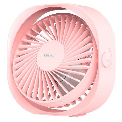 ナカバヤシ UA-064P USB mini DESK FAN 卓上ミニUSBファン ピンク