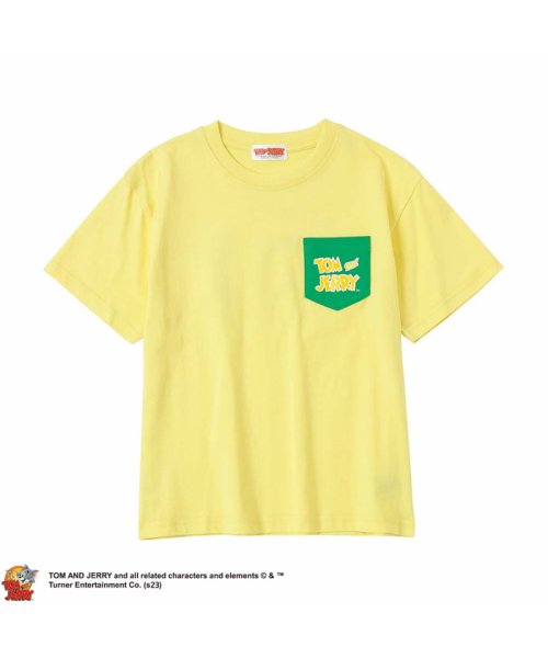 Tom and Jerry ポケット付きTシャツ 335142210