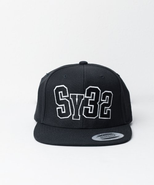 【73】【14407】【it】【SY32 by SWEET YEARS】BIG LOGO SNAPBACK CAP