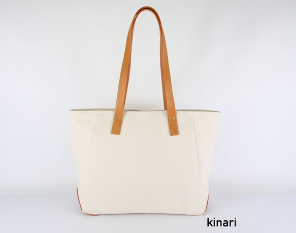 日本最古の帆布　松右衛門帆　Combi tote　kinari