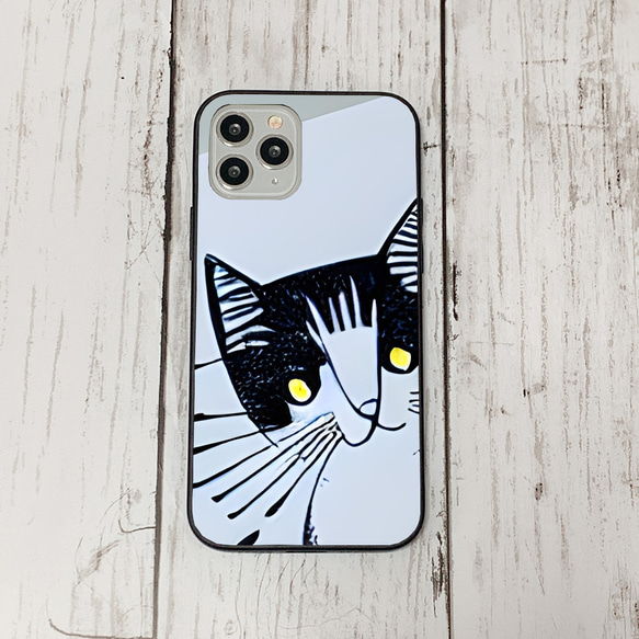 iphoneケース2-1-38 iphone 強化ガラス 猫・ねこ・ネコちゃん 箱15 かわいい アイフォン iface