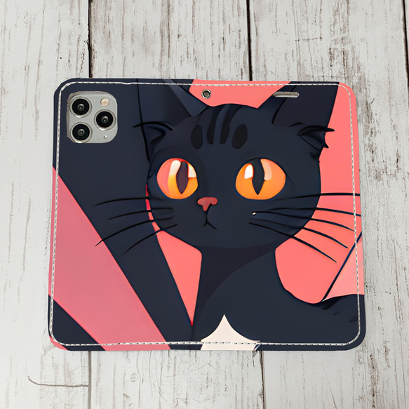 iphoneケース1-5-9 iphone 手帳 ねこ・猫・ネコ 箱4 かわいい アイフォン iface