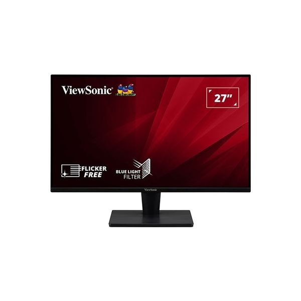 ViewSonic 27インチワイドモニター WQHD VAパネル(2560x1440/ブラック) VA2715-2K-MHD-7 1個