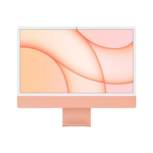 アップル(Apple) CTOモデル 24インチiMac Retina 4.5Kディスプレイモデル 8コアCPU8コアGPU搭載Apple M1チップ 256GB オレンジ CTOIMAC24002