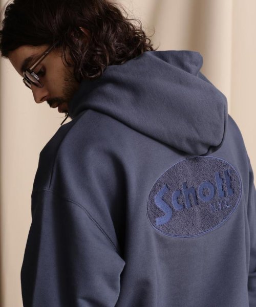 WEB LIMITED/HOODED SWEAT OVAL CHENILLE LOGO/オーバル ロゴ パーカー