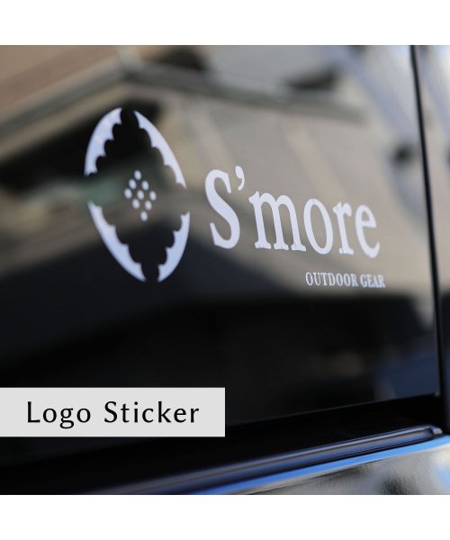 【smore】Smore / Logo Sticker ステッカー アウトドア