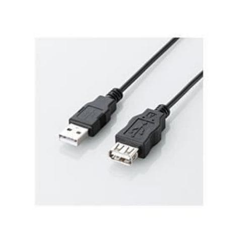 エレコム U2C-JE05BK エコUSB2.0延長ケーブル(AM-AFタイプ) 0.5m