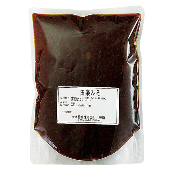 大高醤油 業務用　田楽みそ　1ケース　1KG×10（直送品）