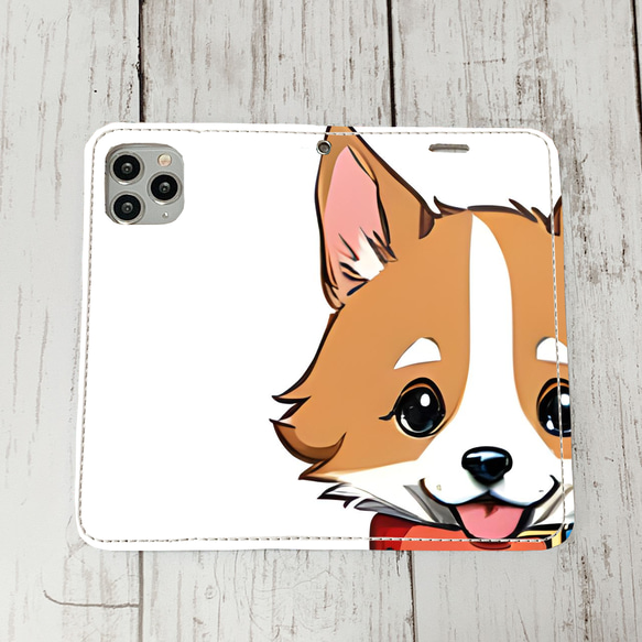 iphoneケース3-5-4 iphone 手帳 犬・イヌ・ワンちゃん 箱11 かわいい アイフォン iface