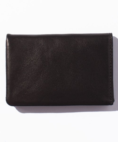 Leather　card　case　’minimal’　shine