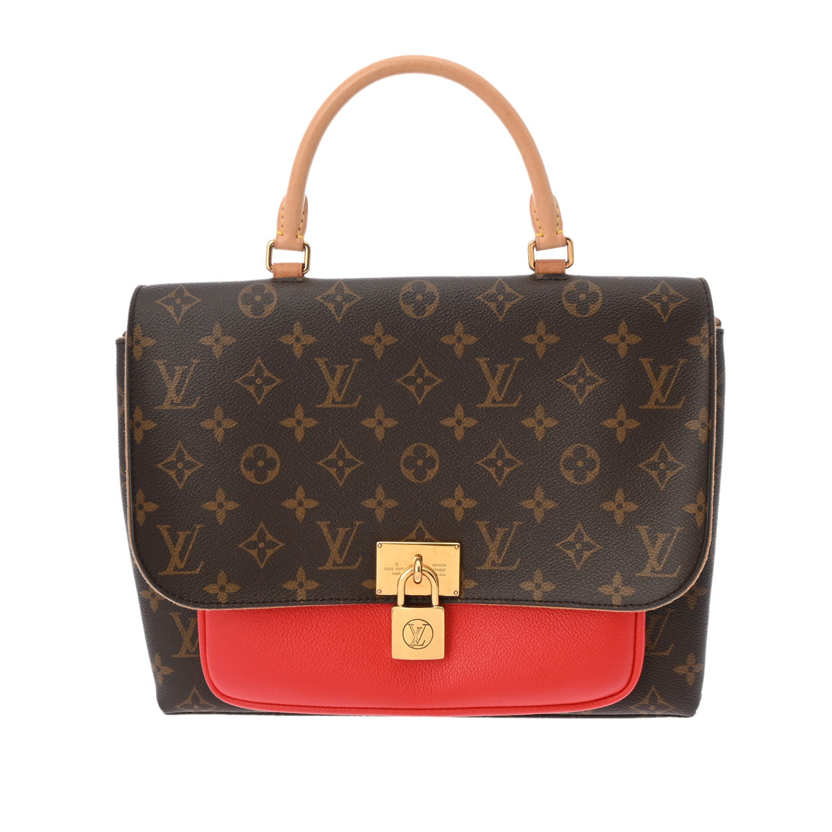 LOUIS VUITTON ルイヴィトン モノグラム マリニャン 2WAY コクリコ M44286 レディース モノグラムキャンバス ハンドバッグ Aランク 中古 