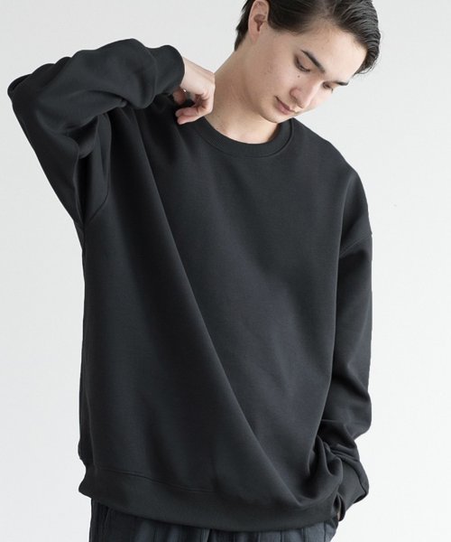 aimoha MENSLIM FIT PULLOVER スリムフィットスウェット