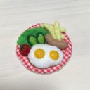 ミニチュア 朝食プレート