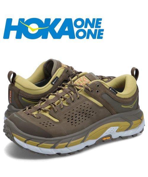 ホカオネオネ HOKA ONE ONE スニーカー トール ウルトラ ロー メンズ TOR ULTRA LO ダーク オリーブ 1130310