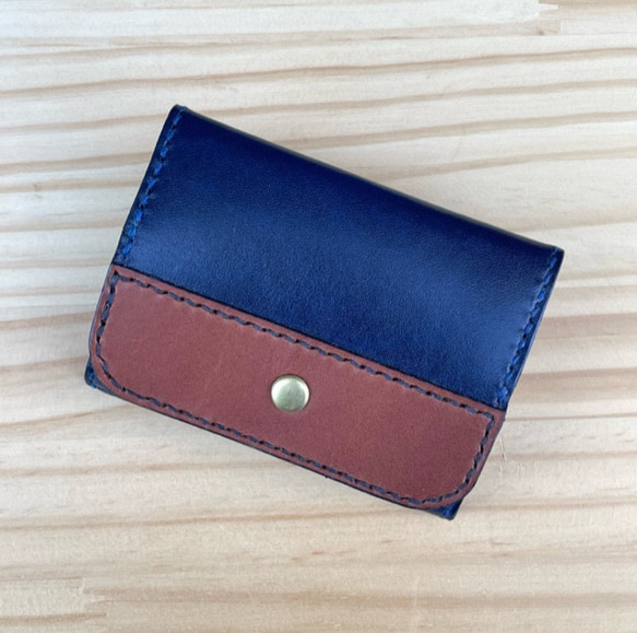 Coin Case / Rugato_NVY/BRN