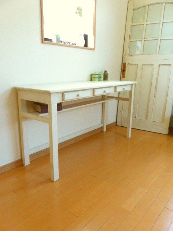 オーダーメイド /   drawers３ DESK wh  # size order #