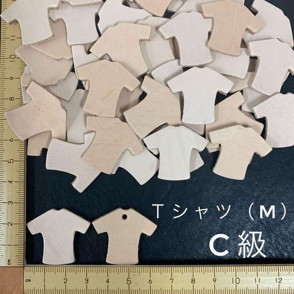 ヌメ革　Tシャツ（M）Ｃ級　４５枚セット