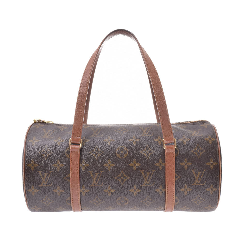 LOUIS VUITTON ルイヴィトン モノグラム パピヨン30 旧型 ブラウン M51365 レディース モノグラムキャンバス ハンドバッグ Bランク 中古 