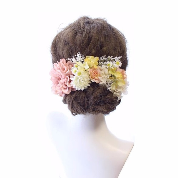 head dress* sweet pink dahlia Ⅱ