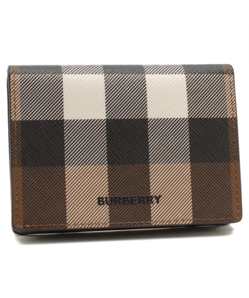 バーバリー カードケース フリント ヴィンテージチェック ブラウン メンズ BURBERRY 8072739 A8900