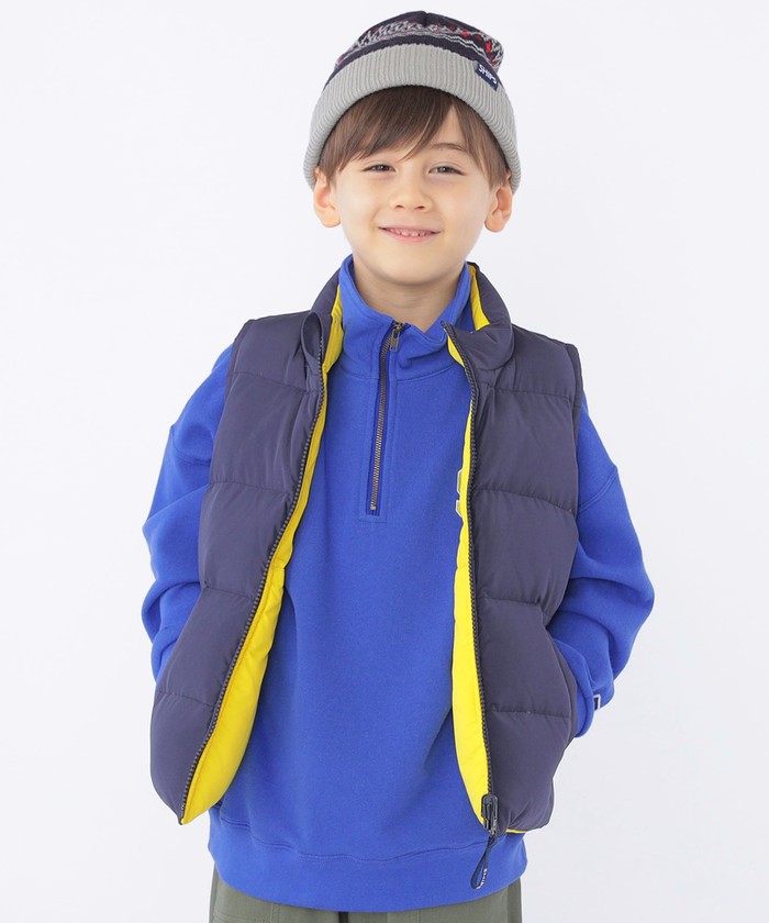 シップスキッズ/SHIPS KIDS:100～130cm / リサイクル ダウン ベスト