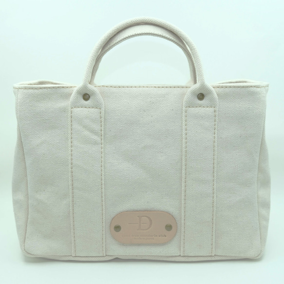 【受注生産】2way mini tote bag 　ivory