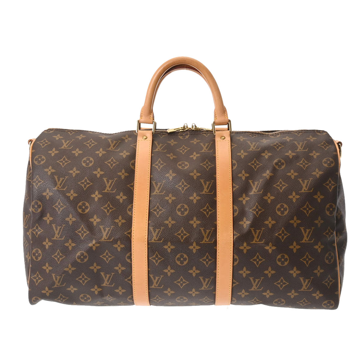 LOUIS VUITTON ルイヴィトン モノグラム キーポルバンドリエール 50 ブラウン M41416 レディース モノグラムキャンバス ボストンバッグ ABランク 中古 