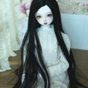 BJD 1/3 1/4  1/6人形 ドール用ウィッグ カツラ 耐熱 ハンドメイドzxww-391