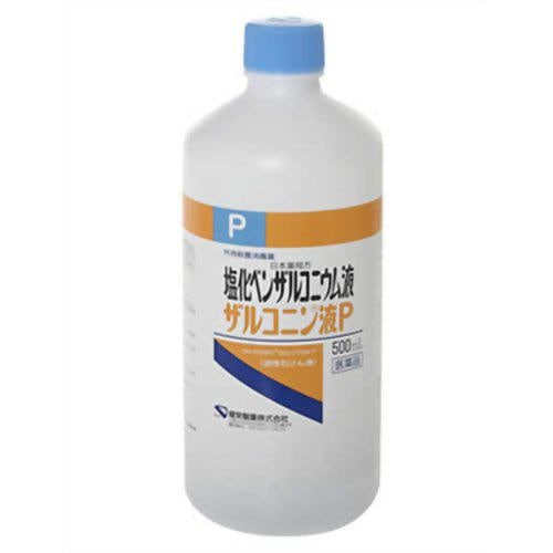 【第3類医薬品】 健栄製薬 ベンザルコニウム塩化物液ザルコニン液P (500mL)