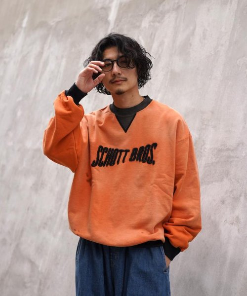 VINTAGE 2TONE CREW SWEAT/ヴィンテージ 2トーン クルースウェット