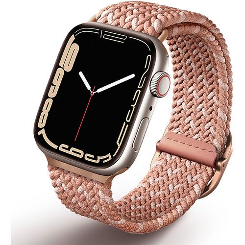 KENZAN UNIQ-41MM-ASPDECPNK Apple Watch 38／40／41MM BRAIDED STRAP ASPEN DE CITRUS PINK UNIQ41MMASPDECPNK