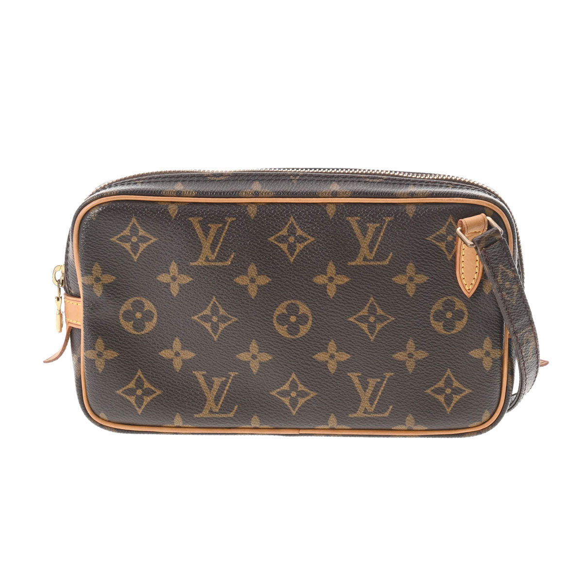 LOUIS VUITTON ルイヴィトン モノグラム マルリーバンドリエール ブラウン M51828 レディース モノグラムキャンバス ショルダーバッグ Bランク 中古 