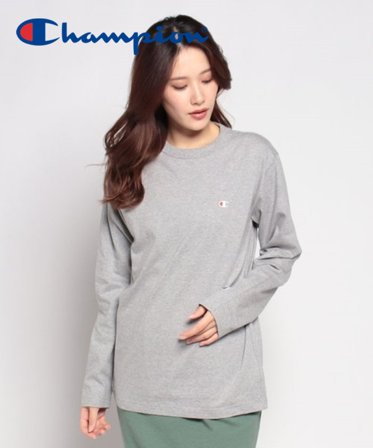 チャンピオン/Champion LONG SLEEVE TSHIRT C3－Y428