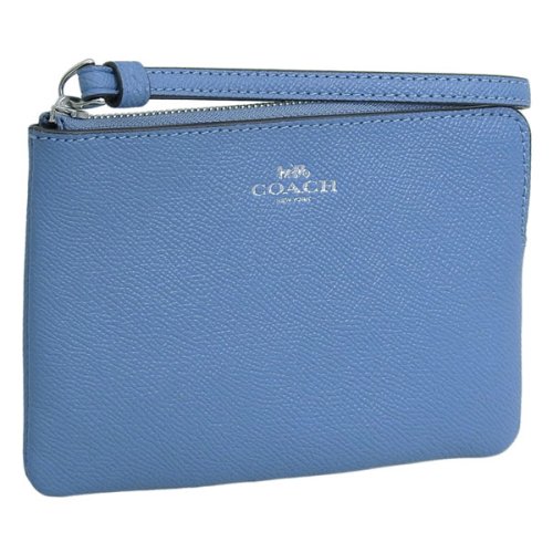 COACH コーチ CORNER ZIP WRISTLET コーナージップ リストレット ポーチ 小物入れ レザー