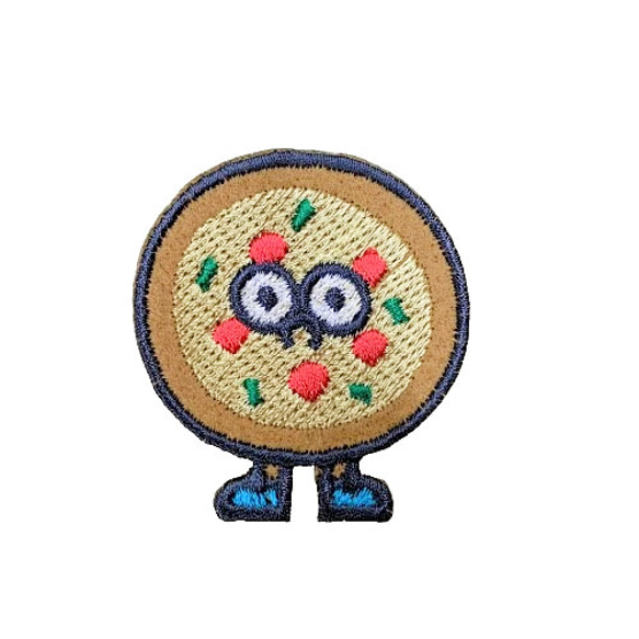 刺繍ワッペン　フード【ピザ】