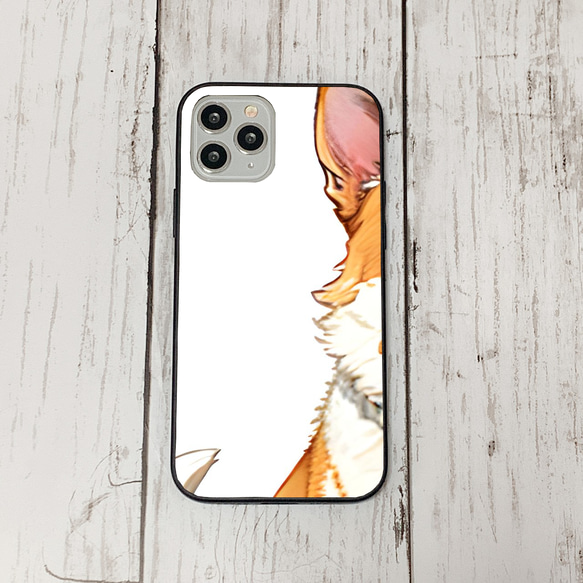 iphoneケース2-1-49 iphone 強化ガラス 犬・いぬ・ワンちゃん 箱13 かわいい アイフォン iface