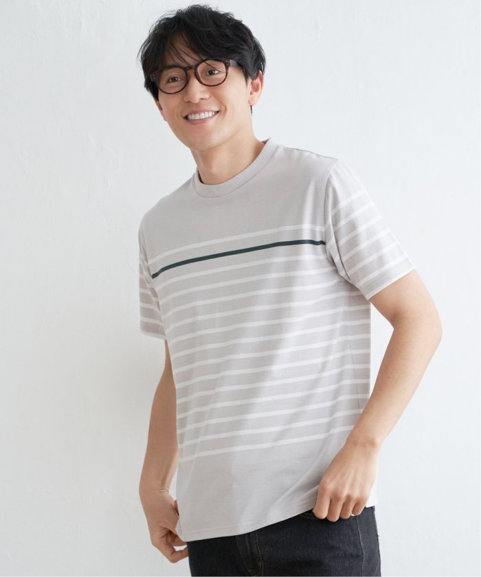 イッカ/ボルテックスDRYボーダーTシャツ