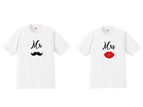 ⑵ Mr Mrs Tシャツセット