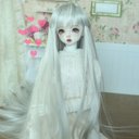 BJD 1/3 1/4  1/6人形 ドール用ウィッグ カツラ 耐熱 ハンドメイドzxww-388