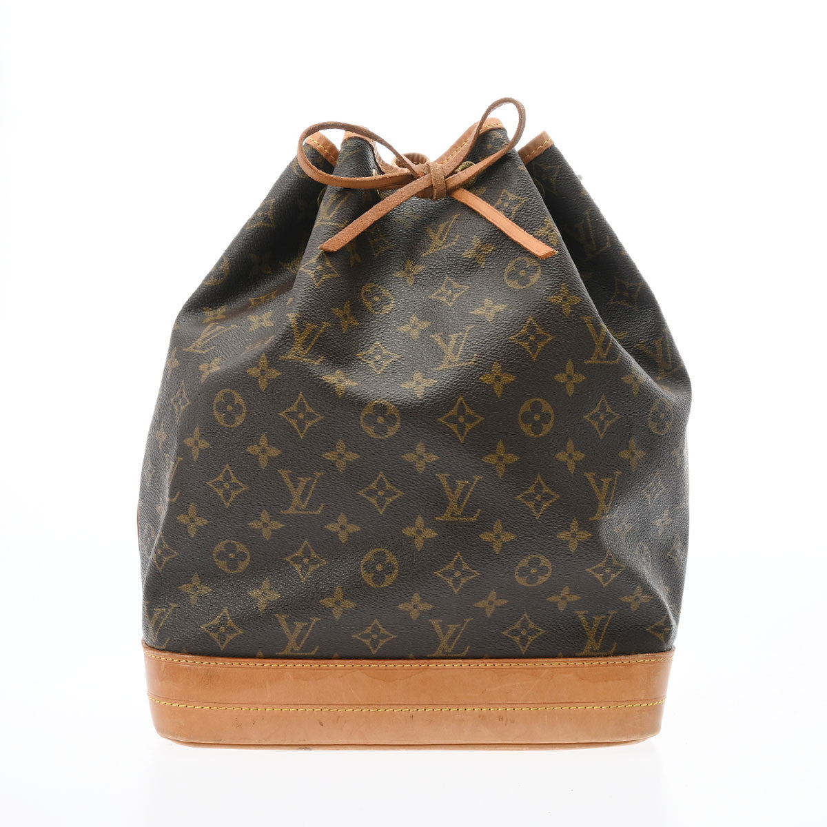 LOUIS VUITTON ルイヴィトン モノグラム ノエ 廃番 ブラウン M42224 レディース モノグラムキャンバス ショルダーバッグ Bランク 中古 