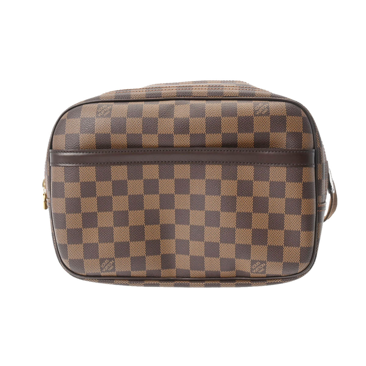 LOUIS VUITTON ルイヴィトン ダミエ リポーター PM SPオーダー ブラウン N45253 ユニセックス ダミエキャンバス ショルダーバッグ Aランク 中古 