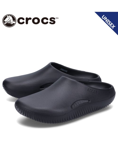 クロックス crocs サンダル クロッグサンダル リカバリー メロウ メンズ レディース MELLOW RECOVERY FLIP CLOG ブラック 黒