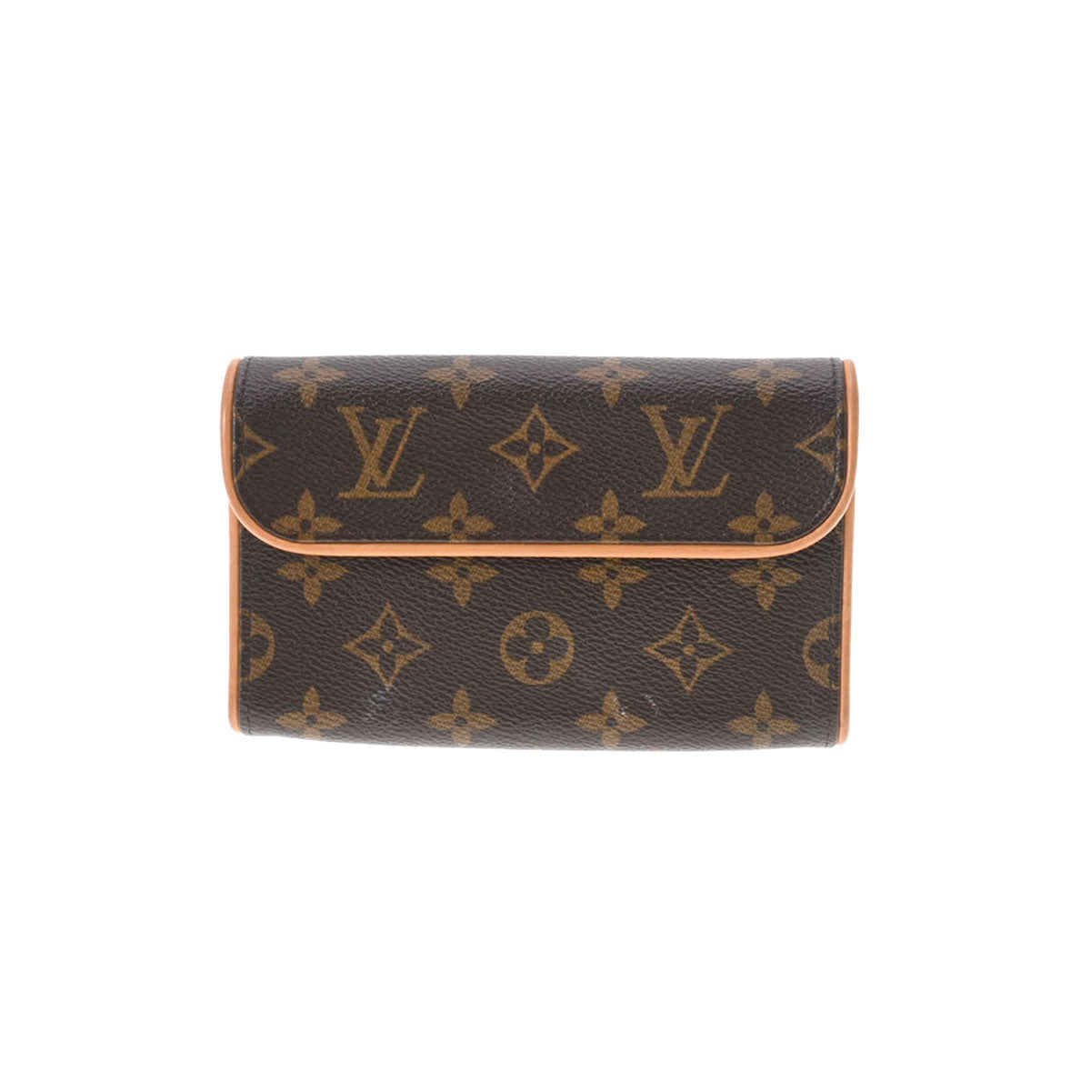 LOUIS VUITTON ルイヴィトン モノグラム ポシェットフロランティーヌ ブラウン M51855 レディース モノグラムキャンバス ウエストバッグ ABランク 中古 