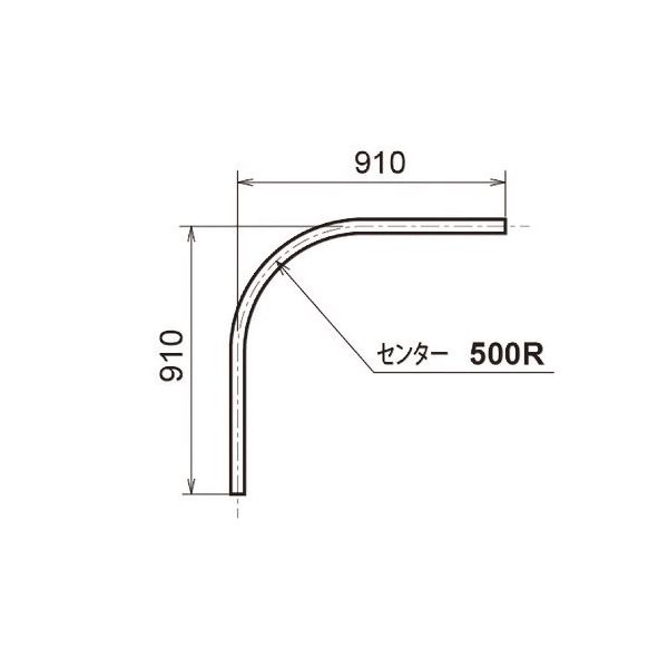 日中製作所 ヒナカS/S KTレクト40 KTC-90 1本 229-3396（直送品）