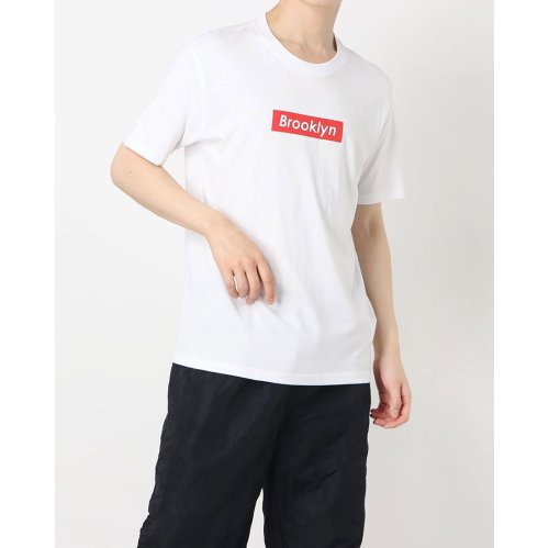 半袖ボックスロゴプリントTシャツ