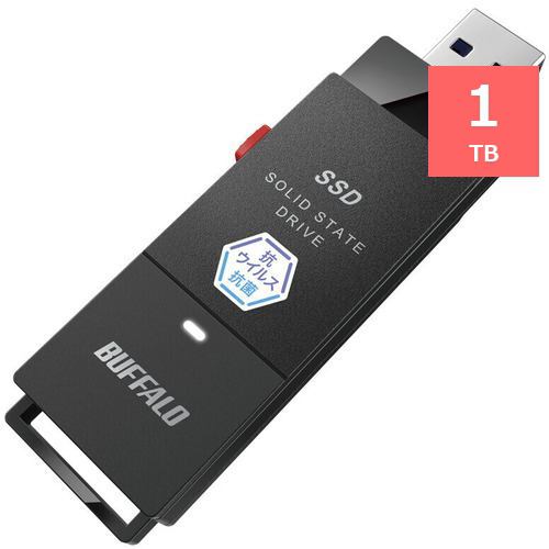 BUFFALO SSD-PUTVB1.0U3-B SSD 黒