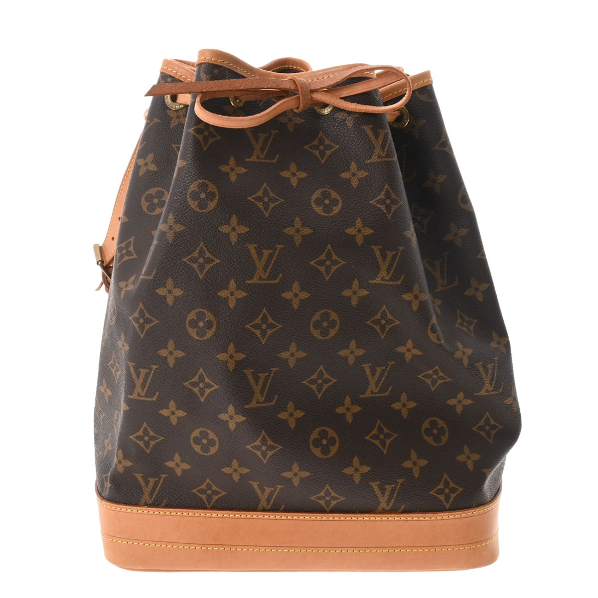 LOUIS VUITTON ルイヴィトン モノグラム ノエ ブラウン M42224 レディース モノグラムキャンバス ショルダーバッグ Bランク 中古 