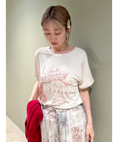 SNIDEL HOME/【PARIS】Tシャツ